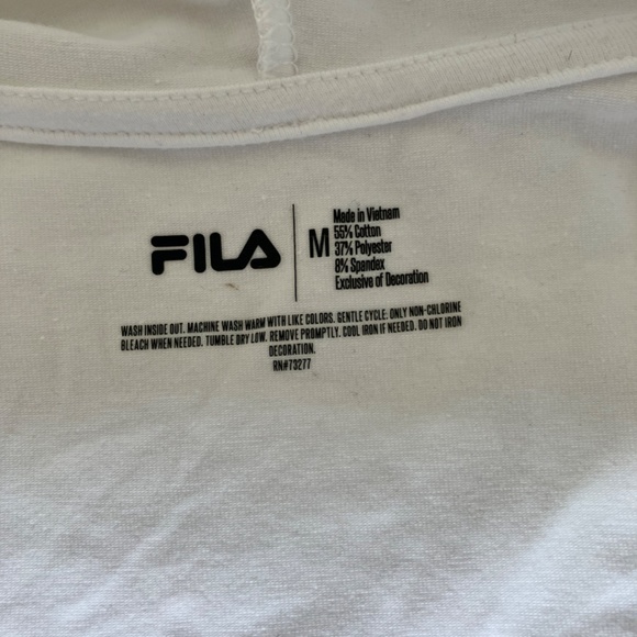 Fila Women zippered jacked with hood Medium NWT - Picture 9 of 11